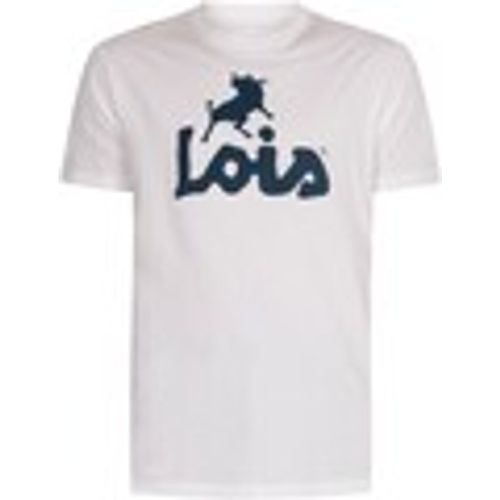 T-shirt Maglietta classica con logo - Lois - Modalova