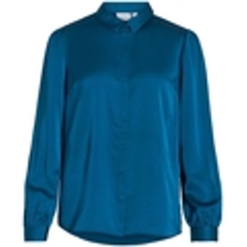 Camicetta Noos Ellette Satin Shirt - Moroccan - Vila - Modalova