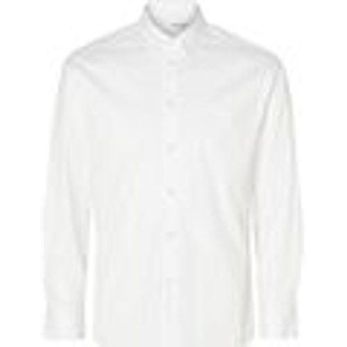 Camicia a maniche lunghe 16090210 SLIMTRAVEL-BRIGHT WHITE - Selected - Modalova