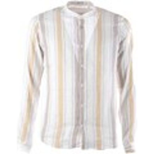 Camicia a maniche lunghe Camicia Berenice Collo Coreana Lino - Sl56 - Modalova