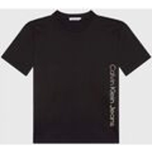 T-shirt & Polo IU0IU00465 INSTITUTIONAL-BEH BLACK - Calvin Klein Jeans - Modalova