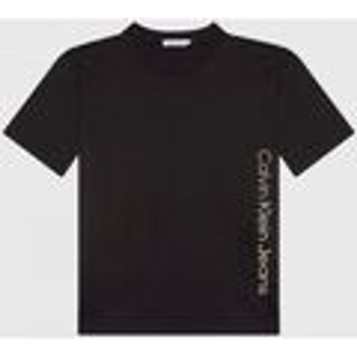 T-shirt & Polo IU0IU00465 INSTITUTIONAL-BEH BLACK - Calvin Klein Jeans - Modalova