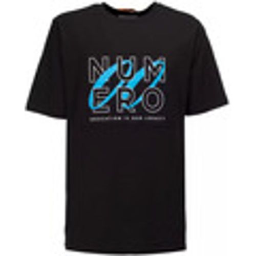 T-shirt & Polo t-shirt nera - Numero 00 - Modalova