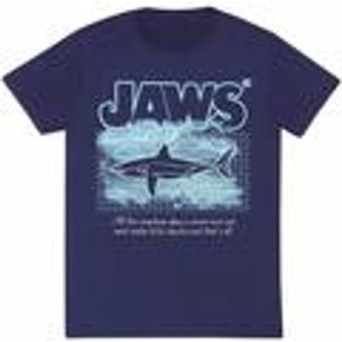 T-shirts a maniche lunghe Great White Info - Jaws - Modalova