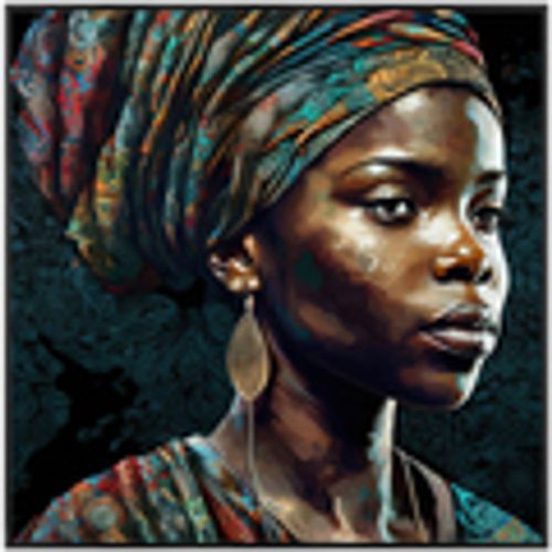 Dipinti, tele Donna Africana Dipinto - Signes Grimalt - Modalova