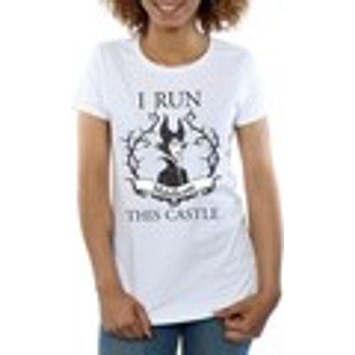 T-shirts a maniche lunghe I Run This Castle - Maleficent - Modalova