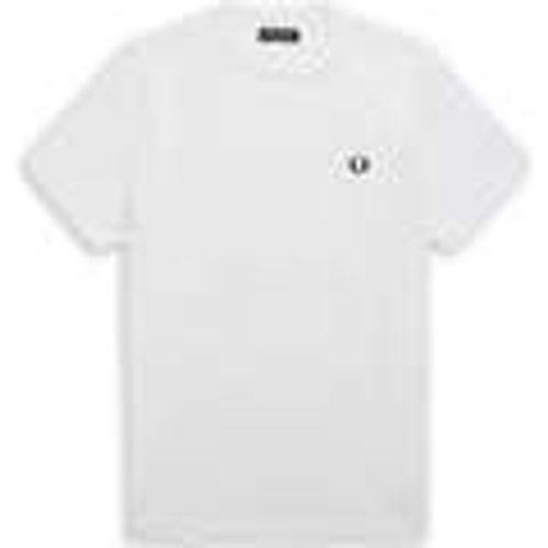 T-shirt & Polo Ringer Logo Bianco - Fred Perry - Modalova