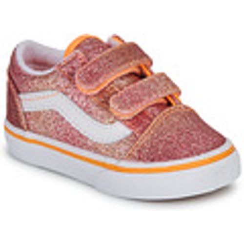 Scarpe bambini Old Skool V SUNRISE GLITTER MULTI/TRUE WHITE - Vans - Modalova