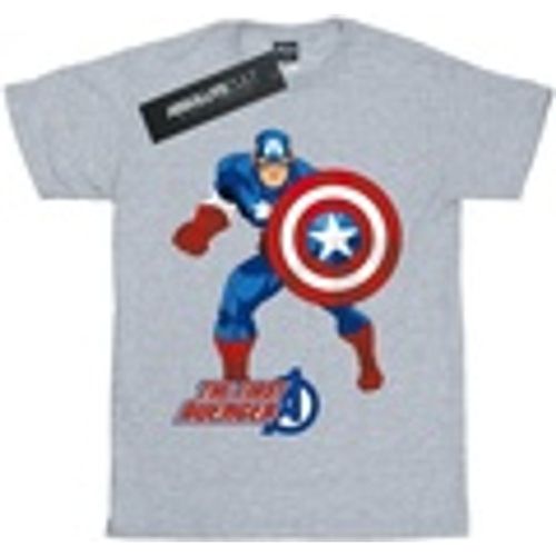 T-shirts a maniche lunghe BI345 - Captain America - Modalova