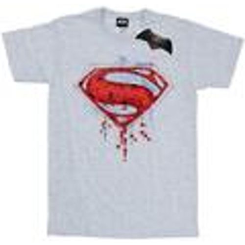 T-shirts a maniche lunghe Superman Geo Logo - Dc Comics - Modalova