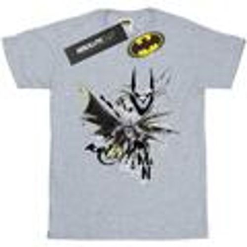 T-shirts a maniche lunghe Batman Batface Splash - Dc Comics - Modalova