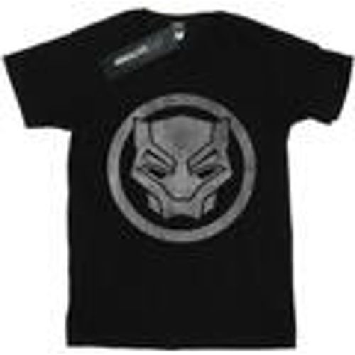T-shirts a maniche lunghe Black Panther Distressed Icon - Marvel - Modalova