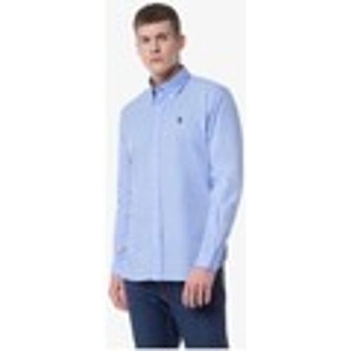 Camicia a maniche lunghe US POLO ASSN-CAMCIA OXFORD BOTTON DOWN - U.S Polo Assn. - Modalova