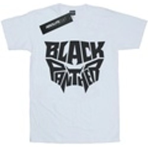 T-shirts a maniche lunghe Black Panther Worded Emblem - Marvel - Modalova