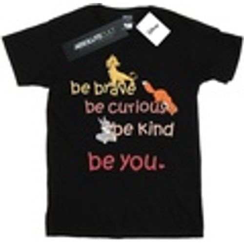 T-shirts a maniche lunghe Be Brave Be Curious - Disney - Modalova
