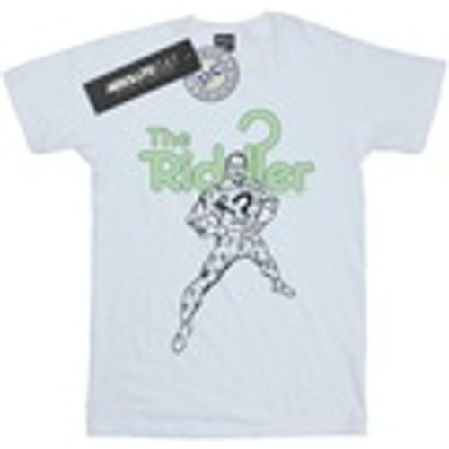 T-shirts a maniche lunghe The Riddler Mono Action Pose - Dc Comics - Modalova