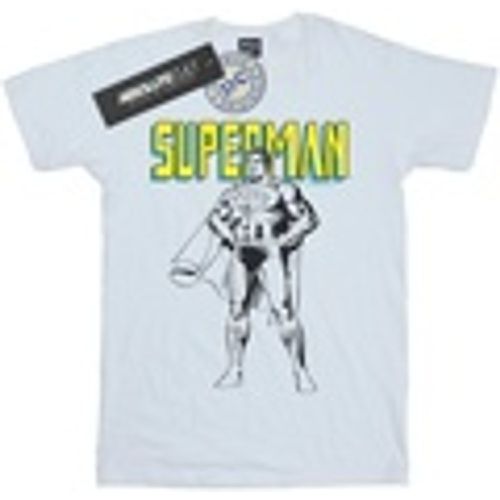 T-shirts a maniche lunghe Superman Mono Action Pose - Dc Comics - Modalova