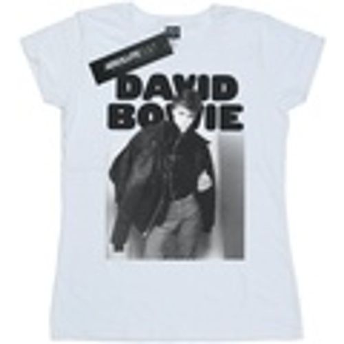 T-shirts a maniche lunghe Jacket Photograph - David Bowie - Modalova