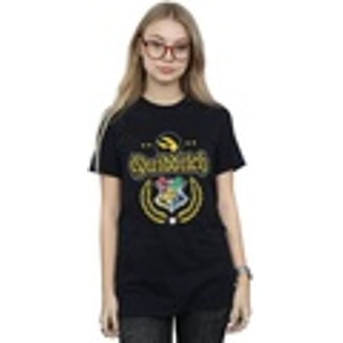 T-shirts a maniche lunghe Quidditch Crest - Harry Potter - Modalova