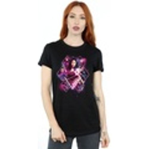 T-shirts a maniche lunghe Justice League Movie Team Diamonds - Dc Comics - Modalova