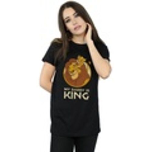 T-shirts a maniche lunghe The Lion King My Daddy Is King - Disney - Modalova