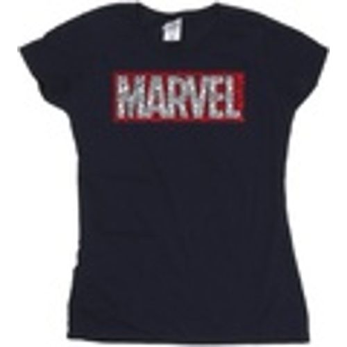 T-shirts a maniche lunghe Comics Hearts Logo - Marvel - Modalova