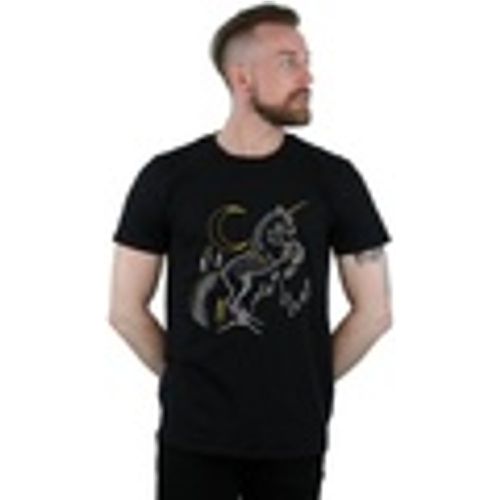 T-shirts a maniche lunghe Unicorn Line Art - Harry Potter - Modalova