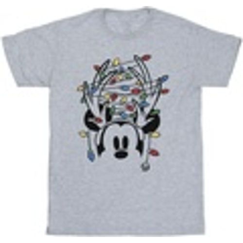 T-shirts a maniche lunghe Mickey Mouse Christmas Head Lights - Disney - Modalova