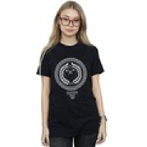 T-shirts a maniche lunghe Taz Greek Circle - Dessins Animés - Modalova