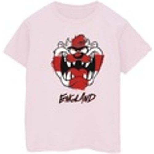T-shirts a maniche lunghe Taz England Face - Dessins Animés - Modalova