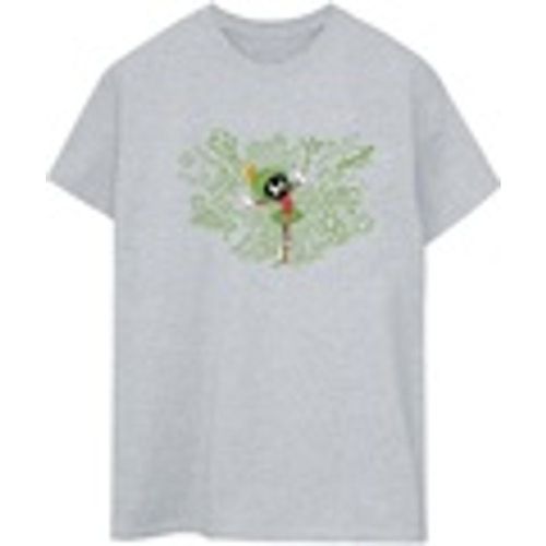 T-shirts a maniche lunghe ACME Doodles Marvin Martian - Dessins Animés - Modalova