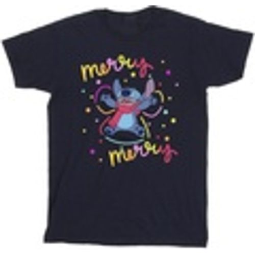T-shirts a maniche lunghe Lilo Stitch Merry Rainbow - Disney - Modalova