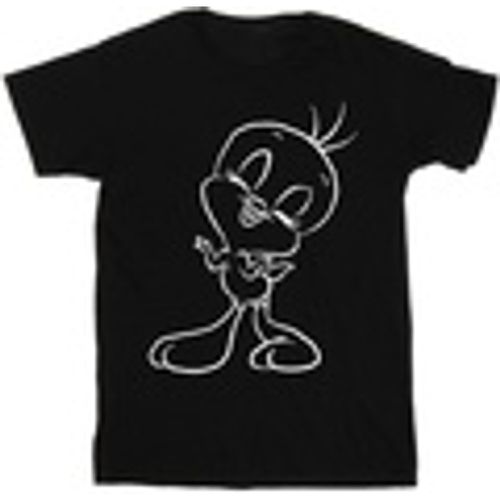 T-shirts a maniche lunghe Tweety Pie Outline - Dessins Animés - Modalova