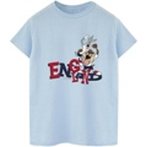 T-shirts a maniche lunghe Bugs Taz England - Dessins Animés - Modalova