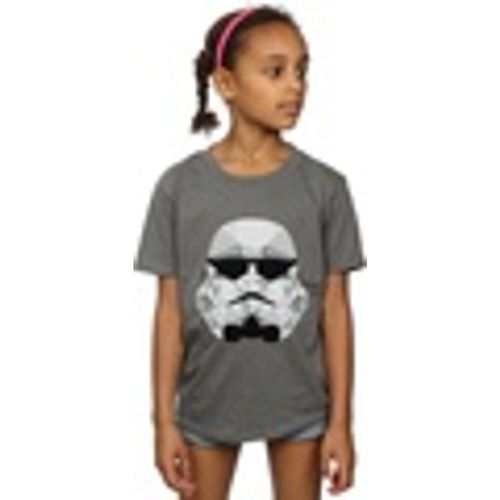 T-shirts a maniche lunghe Stormtrooper Geometric Helmet - Disney - Modalova