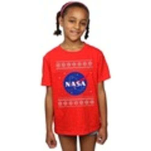 T-shirts a maniche lunghe Classic Fair Isle - NASA - Modalova