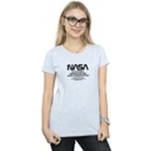 T-shirts a maniche lunghe Worm Blurb - NASA - Modalova