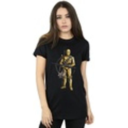 T-shirts a maniche lunghe C-3PO Chewbacca Bow Caster - Star Wars The Rise Of Skywalker - Modalova