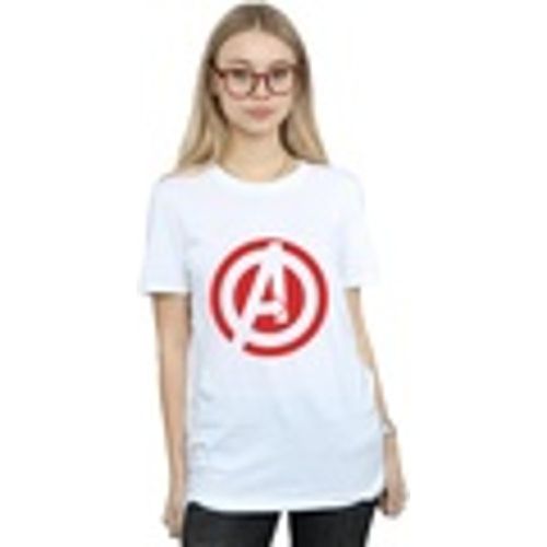 T-shirts a maniche lunghe Avenegers Assemble Solid A Logo - Marvel - Modalova