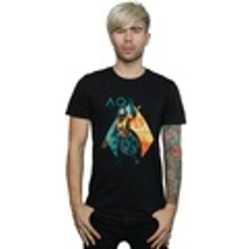 T-shirts a maniche lunghe Aquaman Tropical Icon - Dc Comics - Modalova