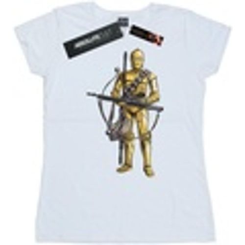 T-shirts a maniche lunghe Star Wars The Rise Of Skywalker C-3PO Chewbacca Bow Caster - Star Wars: The Rise Of Skywalker - Modalova