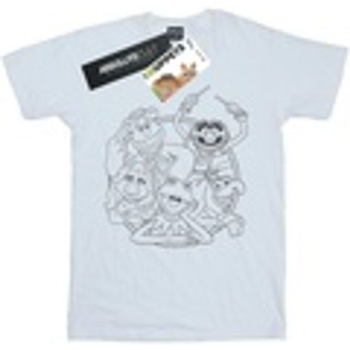 T-shirts a maniche lunghe The Muppets Group Line Art - Disney - Modalova