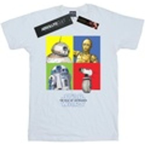 T-shirts a maniche lunghe Star Wars The Rise Of Skywalker Droid Squares - Star Wars: The Rise Of Skywalker - Modalova