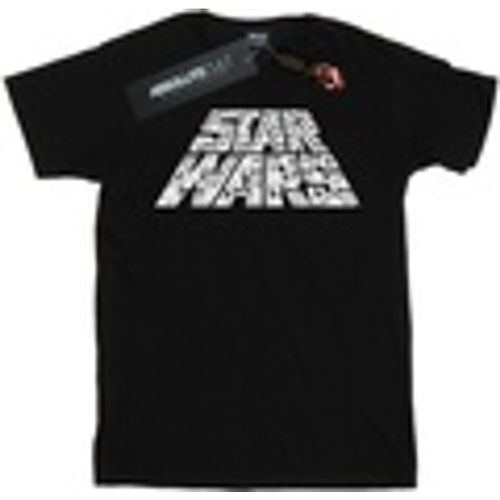 T-shirts a maniche lunghe Trooper Filled Logo - Star Wars: The Rise Of Skywalker - Modalova