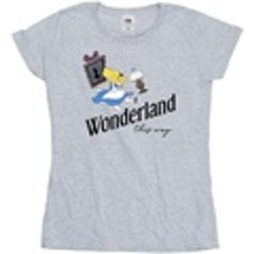 T-shirts a maniche lunghe Alice In Wonderland This Way - Disney - Modalova