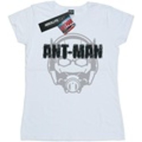 T-shirts a maniche lunghe Ant-Man Helmet Fade - Marvel - Modalova