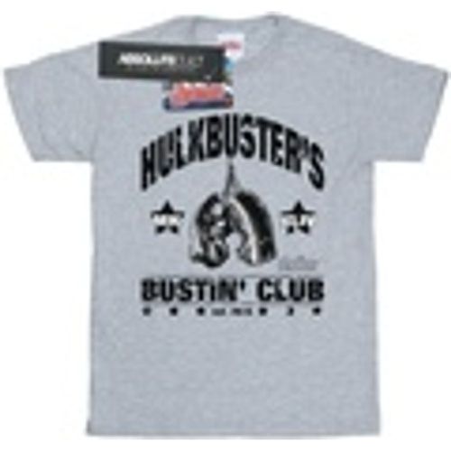 T-shirts a maniche lunghe Iron Man Hulkbuster's Bustin' Club - Marvel - Modalova