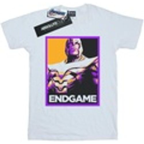 T-shirts a maniche lunghe Avengers Endgame Thanos Poster - Marvel - Modalova
