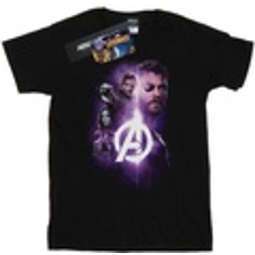 T-shirts a maniche lunghe Avengers Infinity War Thor Guardians Team Up - Marvel - Modalova