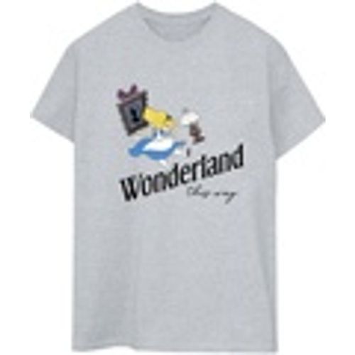 T-shirts a maniche lunghe Alice In Wonderland This Way - Disney - Modalova